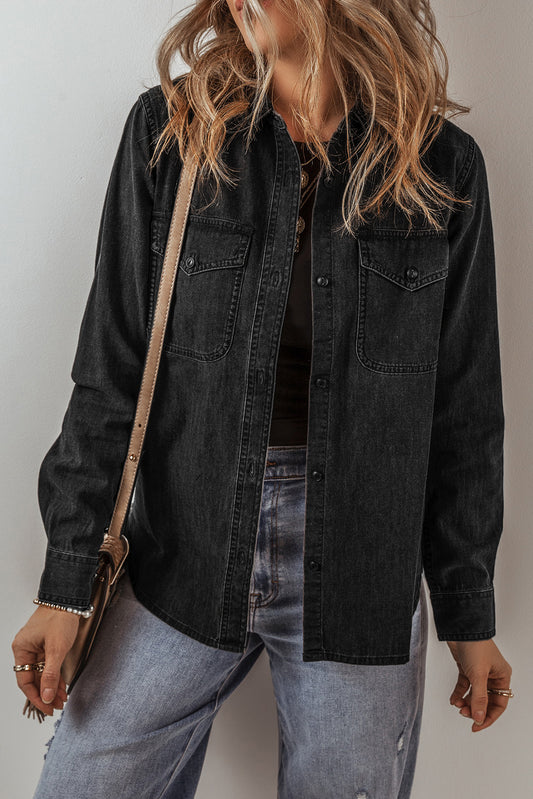 Black Jean Jacket