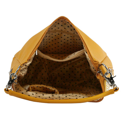 Shimmering Stone Hobo Handbag