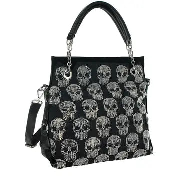 Black Rhinestone Handbags