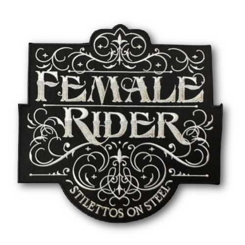 Female Rider Patch