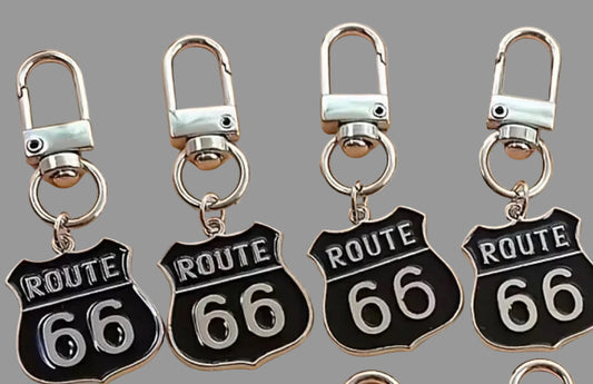 Route 66 Bag Charm