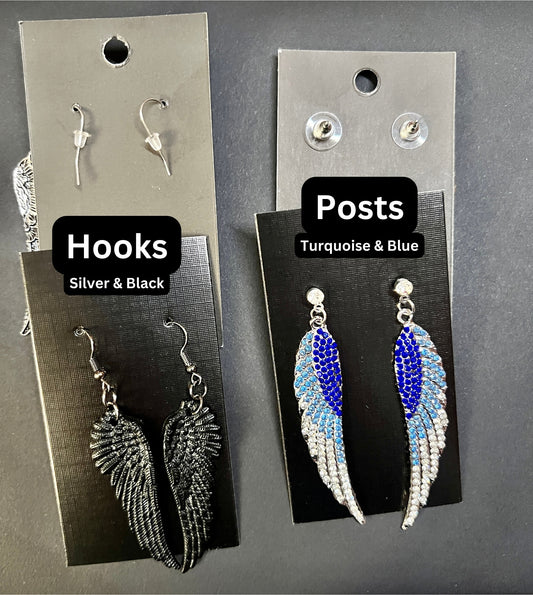 Biker Babe Wing Earrings