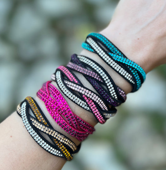Braided Crystal Bracelet