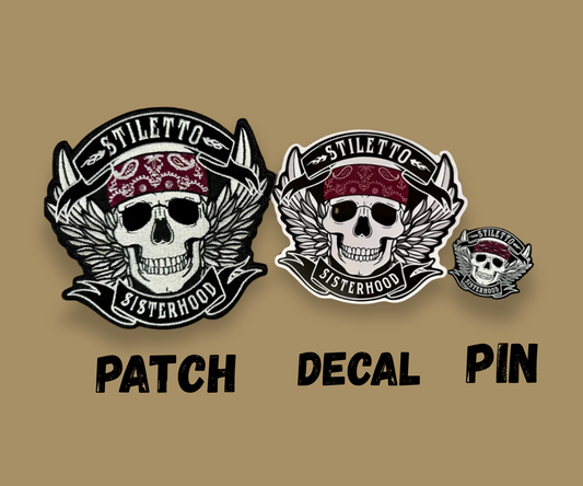 Sisterhood Set (Patch, Decal, & Pin)