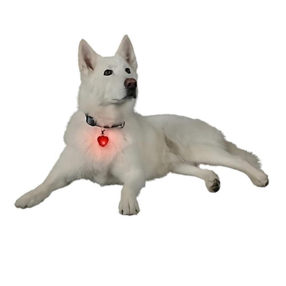 Red Heart Personal Safety Emergency Keychain Set Flashlight Blinkers-3
