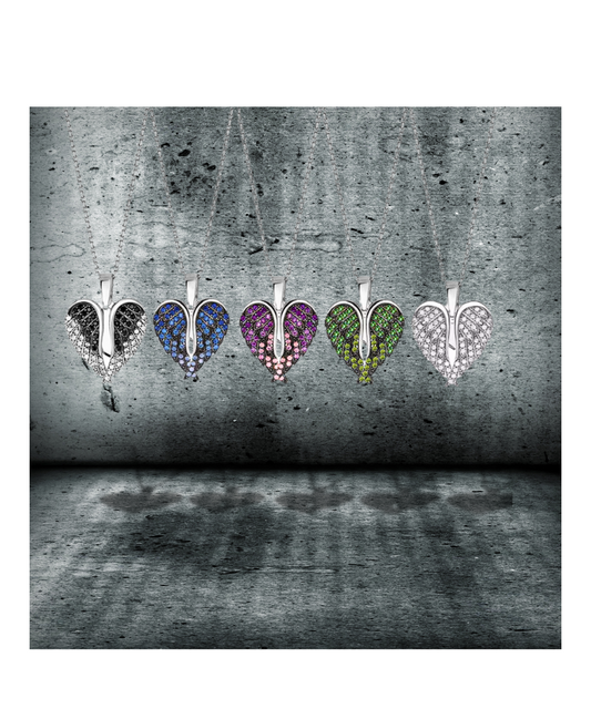 Crystal Wing Necklace