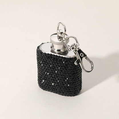 Mini Flask Keychain Charm