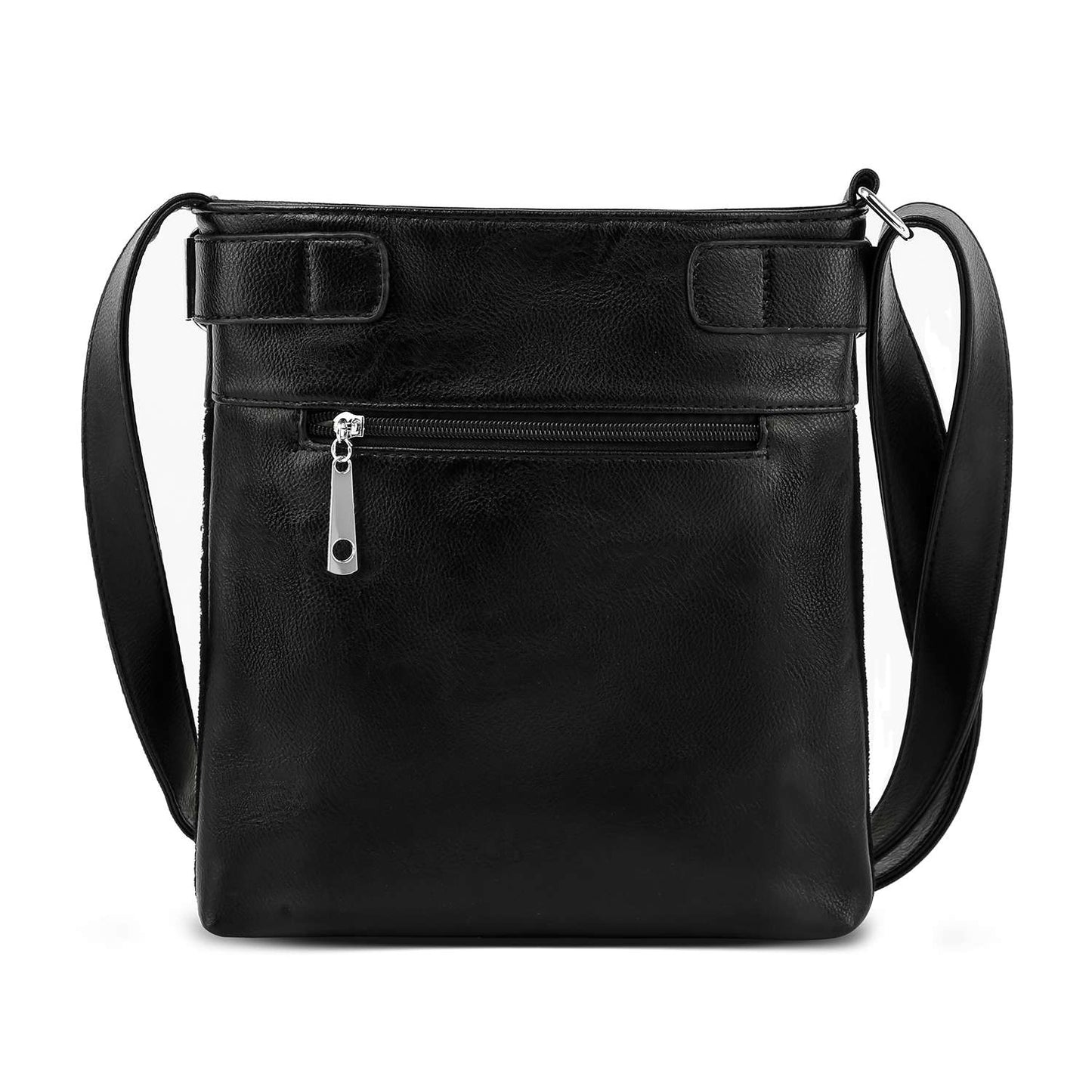 Wavy Flag Rhinestone Design Crossbody