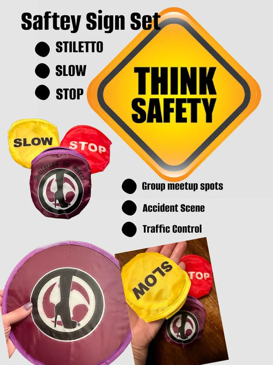Safety Disc Sign Set