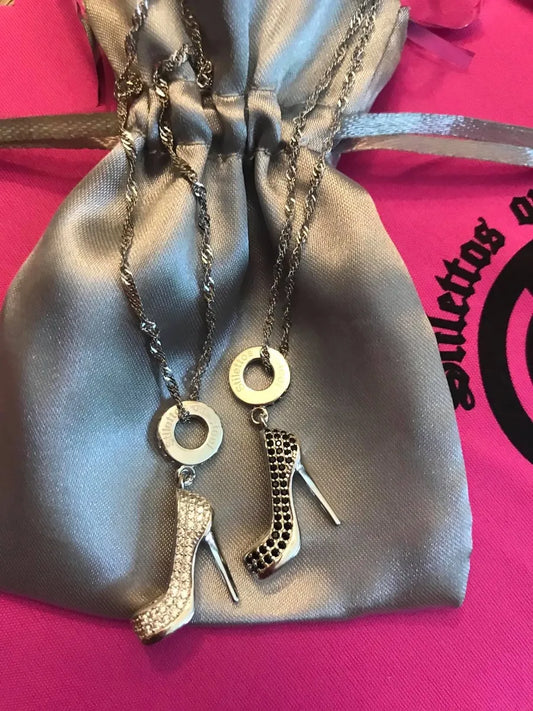 Engraved Stiletto Necklace