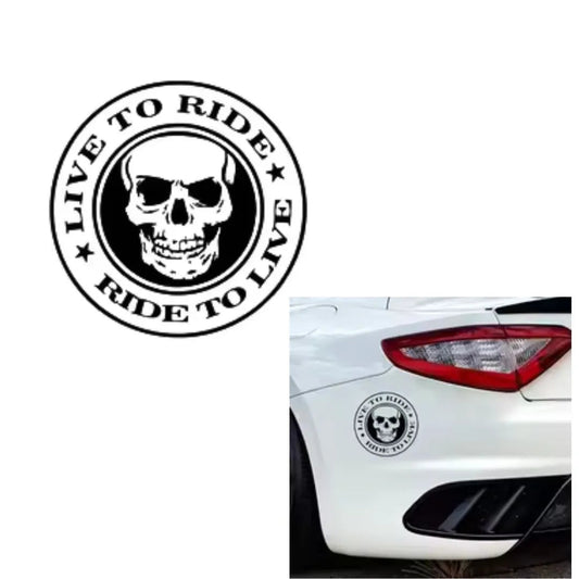 Live To Ride Decal