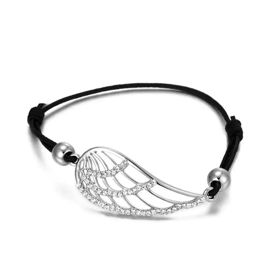 Crystal Wing Bracelet