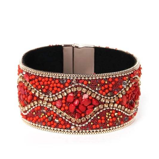 Bohemian Biker Cuff