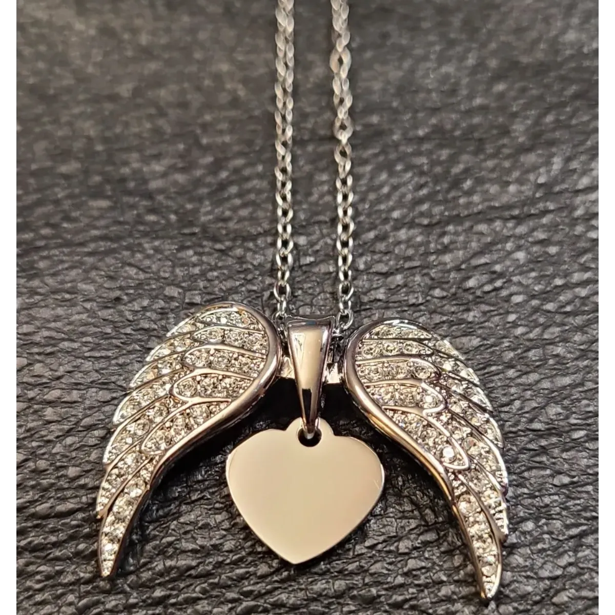 Crystal Wing Necklace