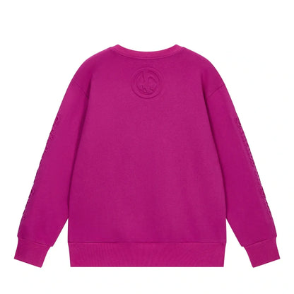 Embossed Crewneck Sweatshirt