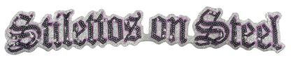 Sequin Lettering Patch