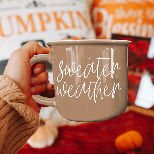 Sweater Weather-Coffee Cup